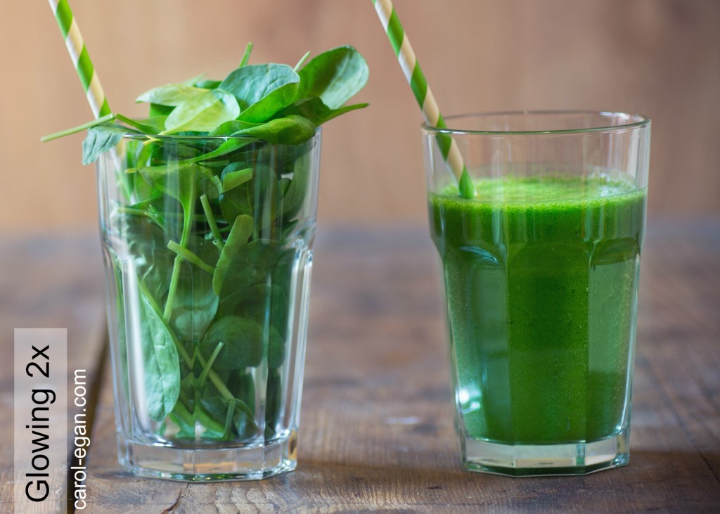 glowing green smoothie 2x