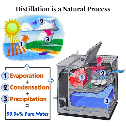 countertop water distiller for toxins